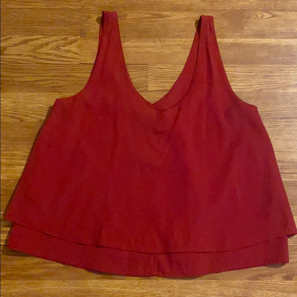 Hollister Medium red shirt
